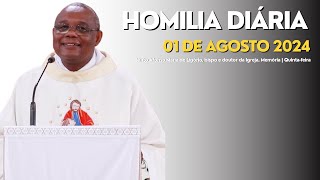 HOMILIA DIÁRIA  Santo Afonso Maria de Ligório bispo e doutor da Igreja Memória  Quintafeira [upl. by Wilone627]