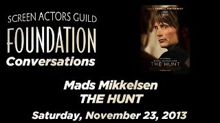 Conversations with Mads Mikkelsen of THE HUNT [upl. by Alemat692]