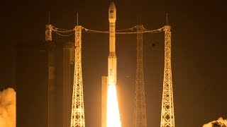 LIVE Arianespace Vega Rocket VV13 Launching Mohammed VIB Satellite [upl. by Nyahs936]