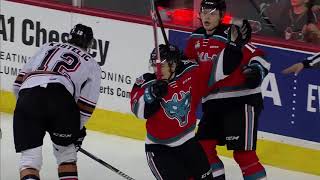 Kelowna Rockets vs Calgary Hitmen January 7 2018 [upl. by Vullo]