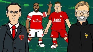 Arsenal 11 Liverpool REACTION Lacazette goal denies Klopp 📺 GOGGLE IN THE BOX with 442oons 📺 [upl. by Ietta]