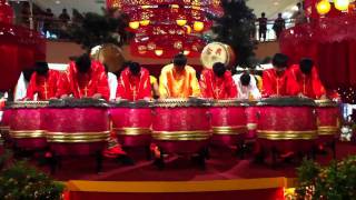 Kwong Ngai Lion Dance 18 Season Drum 2012 [upl. by Maryanne]