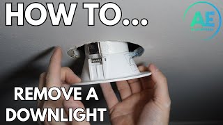 How To Remove A Downlight [upl. by Oniluap]