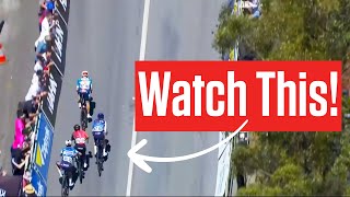 INCREDIBLE Willunga Hill Win  Onley Over Alaphilippe amp Yates In Tour Down Under [upl. by Mientao448]