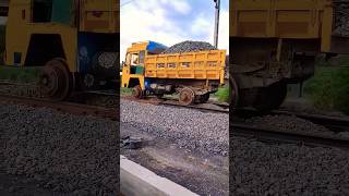 Dumper for railtrack modifiedcars heavymachinery ytshorts [upl. by Evol]