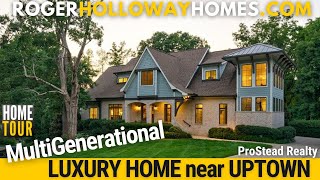 Touring a 32 Million Multigenerational Home in Charlotte NC  Luxury Real Estate [upl. by Orv869]