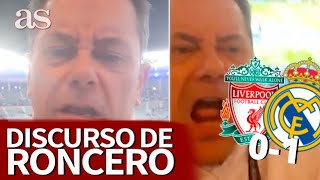 FINAL CHAMPIONS  RONCERO totalmente EUFÓRICO RECADO DURO a MBAPPÉ e HIMNO A CAPELA  AS [upl. by Arakaj]