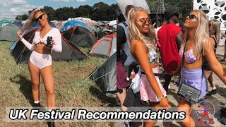 UK FESTIVAL RECOMMENDATIONS  HONEST REVIEW  PARKLIFE WE ARE ELROW CREAMFIELDS MINT FEST amp MORE [upl. by Enohsal757]