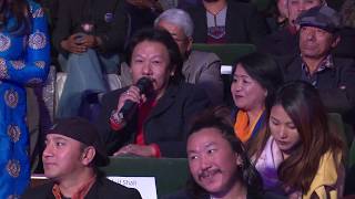 Binu Interacts with Manila Sotang amp Uday Sotang at Hits FM Music Awards 2074 [upl. by Ammej]