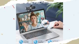 EMEET NOVA Webcam Review Amazing Performance and Quality [upl. by Standish]