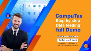 CompuTAX Software DEMO Lokesh Jangid 9414066623 8955466805 [upl. by Viole]