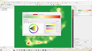 QGIS  Heatmap styling [upl. by Ecydnarb]