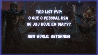 Tier list PVP de armas para o New World Aeternum [upl. by Sisto830]