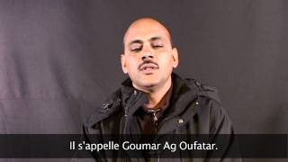 Tinariwen  interview dAbdallah Ag Alhousseyni [upl. by Onihc]