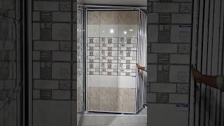 kajaria bathroom wall tiles all designs tiles reels kajari [upl. by Onaireves]