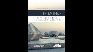 Capparelli  Geometria e Algebra Lineare [upl. by Neelahs194]