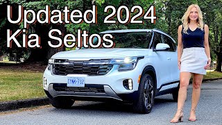 Updated 2024 Kia Seltos Review  The best seller gets an update [upl. by Bratton800]