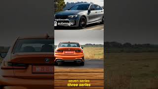 BMW all models explained 🔥bmww [upl. by Okiman]