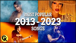 Top 100 Most Popular Songs of the Last 10 Years 20132023 [upl. by Eiluj]