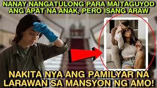 NANAY NANGATULONG PARA MAITAGUYOD ANG APAT NA ANAKPERO ISANG ARAW NAKITA NYA ANG PAMILYAR N LARAWAN [upl. by Riorsson]