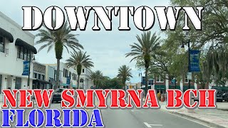 New Smyrna Beach  Florida  4K Downtown Drive [upl. by Innej344]