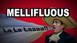 🎵 Learn English Words  MELLIFLUOUS  Meaning Vocabulary Lesson with Pictures and Examples [upl. by Cinnamon549]