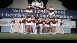 Mater Dei High School Cheerleaders UCA Championship 1989 [upl. by Samala680]