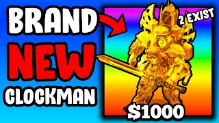 I GOT THE NEW UPGRADED TITAN CLOCKMAN [upl. by Cordula]