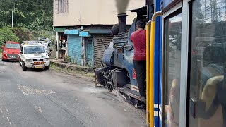 Riding Oldest Steam Train in Indian Narrow Mountains [upl. by Brag]