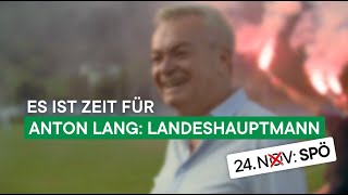 Anton Lang Landeshauptmann [upl. by Nitsrik]