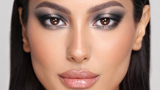 HOW TO SMOKEY HALO EYE  Hindash [upl. by Odlopoel777]