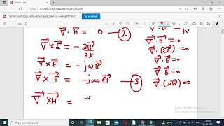 Uniform Plane Wave Introduction Maxwells Equations and Propagation Constant [upl. by Pass]