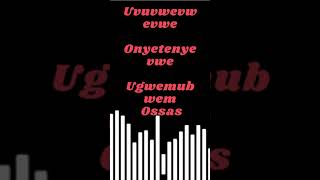 Uvuvwevwevwe Onyetenyevwe Ugwemubwem OssasWORLDS MOST DIFFICULT NAMEAfricas Longest Name shorts [upl. by Barris239]