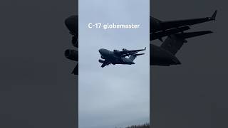 C17 landing at EindhovenAirport [upl. by Hakan]