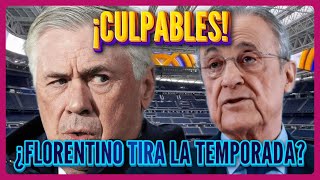 FLORENTINO PASA A SER EL MÁXIMO RESPONSABLE DE LA CRISIS DEL REAL MADRID SIGUE SIN ACTUAR [upl. by Micah]