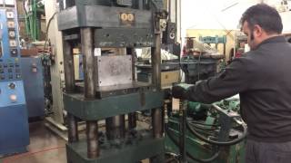 Used 100 Ton Rubber Equipment Hydraulic Press  26083 [upl. by Claus]