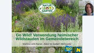 Gemeindewebinar Go wild Verwendung heimischer Wildstauden im Gemeindebereich 25032022 [upl. by Anaxor828]