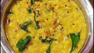 Vazhaithandu kootu recipe in Tamil  Banana stem recipe  வாழைத்தண்டு கூட்டு [upl. by Uokes]