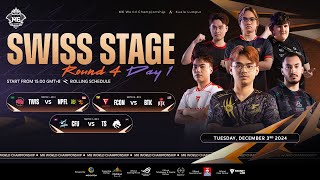 🔴LIVE  MLBB M6 World Championship  Swiss Stage Round 4 Day 1 [upl. by Mure]