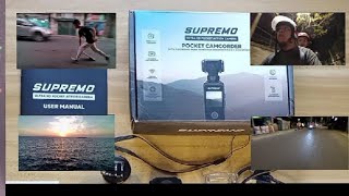 SUPREMO ULTRA HD POCKET ACTION CAMERA PART II  full camera test  review [upl. by Natividad]