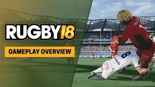 RUGBY 18  Gameplay Overview [upl. by Ellerret]