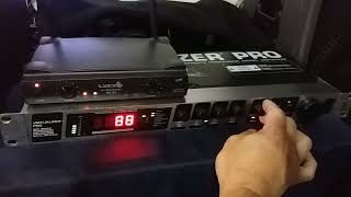 BEHRINGUER 2 TESTE VOCAL VIRTUALIZER PRO DSP 2024P  Unimack UR 7500M  SOM VINTAGE 80 [upl. by Adelaja]