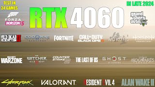 RTX 4060  Test in 34 Games in late 2024  the Best value for Money GPU [upl. by Kcam508]