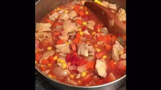 Recipe for Chicken Brunswick Stew [upl. by Nipha330]