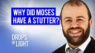 Why Did Moses Have a Stutter 60 Sec Reuven Jacob [upl. by Suzetta986]