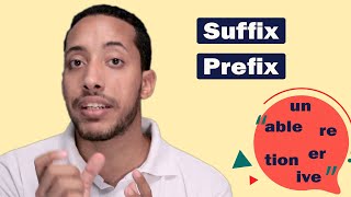 suffix and prefix شرح بالعربي [upl. by Eniluqaj]