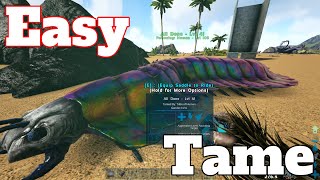 Ark Survival Evolved  How To Easily Tame An Arthropleura [upl. by Llerrut]