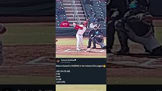 Robert Hassell is RAKING in the desert 🌵 baseball mlb highlights [upl. by Retsam]