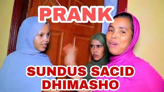 Prank  Sundus saacid way dhimatay  MOOHAAN  MUNA FAYSAL  SALMO LA JECLEEY [upl. by Rafiq262]