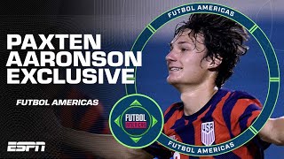 Paxten Aaronson gets his USMNT shot Frankfurt star joins Futbol Americas  ESPN FC [upl. by Afital]